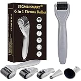Derma Roller, Derma Roller Kit, 6 in 1 Microneedle Derma Roller for Skin Care, Anti Ageing Wrinkles Acne Spot Cellulite to Us
