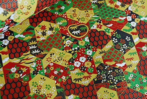 Traditional Japanese Chiyogami Yuzen Paper ~ Large Sheet ~ Size 61x45cm ~ Ref: RE30