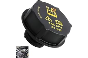 KSYWYDU Radiator Expansion Water Tank Cap, DG93-8101-AA Replacement Coolant Reservoir Cap for Ford Fiesta, Focus, Volvo, Lincoln, Kuga, Transit, S-Max, C-Max, Galaxy, Tourneo Connect, 145 kPa Pressure 21 psi