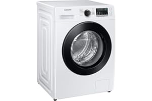 Samsung WW91T4048CE/EG Waschmaschine, 9 kg, 1400 U/min, Ecobubble, Hygiene-Dampfprogramm, FleckenIntensiv-Funktion, Digital I