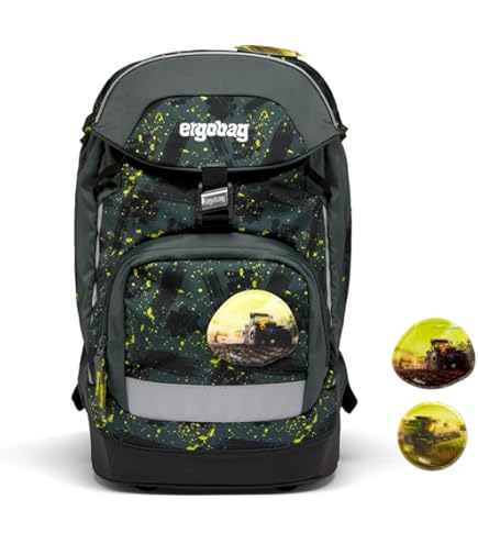 Ergobag Prime Beartastic Zaino Ergonomico Ed Ecosostenibile Per La Scuola Elementare