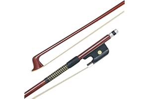 P&H P & H Bows Fibreglass Viola Bow 15" - 16", Full Standard Size Lightweight Durable Bow Made with Natural White Horsehair, Great for Viola Students, Beginners and Teachers