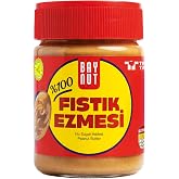 Baynut Fıstık Ezmesi,%100 Yer Fıstığı, Katkısız, İlave Şekersiz, P&uuml;r&uuml;zs&uuml;z Krema Kıvamı, 300g, Kavanoz