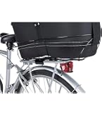 Support De Fixation Métal Pour Panier Avant De Vélo – 9 X 6,8 Cm, Noir – Adapté VTT, Route, Pliant