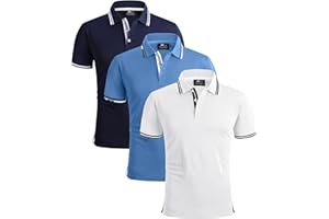 SwissWell Polo Shirt Estiva da Uomo Asciugatura Rrapida Traspirante Camicia a Manica Corta Uomo Manica Corta Outdoor Maglietta Regular Fit