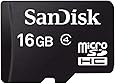SanDisk SDSDQM-016G-B35 microSDHC 16GB Speicherkarte,Schwarz