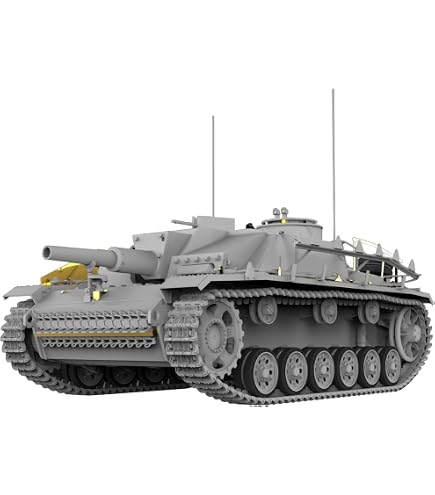 MiniArt Maquette Char StuG III Ausf.G Février 1943 Alkett Prod 1:35 - Kit Détaillé Historique Modèle à Monter 1:35 MiniArt