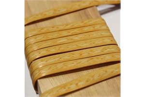 uyeoco 8MM*65M Kunststoffgeflechttes Rattan-Reparaturmaterial für Gartenmöbel, langlebiges Korbgeflecht, Sitzbank, Tisch, Reparatur-Set (Farbverlauf) (Color : A, Size : 8mm)