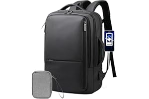 SACKTORLEX Mochila ordenador viaje 40x20x30, vueling,Mochila de trabajo mujer/hombre, mochila portatil con USB,Impermeable, equipaje de mano,cabina, Backpack travel PortatilNegocio Trabajo Diario y Escolares