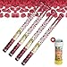 Produktbild Valentins Special: 4 Stk. XXL Konfetti-Shooter 80cm mit roten Rosenblättern + 1x Seifenblasen 60ml GRATIS - Party Popper Konfettikanone - für Hochzeit, Liebe, Valentinstag & Co.