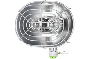 Tentock Calentador de Invierno Infrarrojo para Exteriores Calentador de Estufa al aire libre para Acampar Senderismo