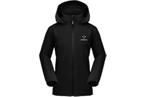 AXESQUIN Regenjacke Damen Wasserdicht Atmungsaktiv