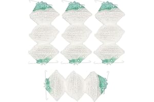 Tsudoku 4 Pack Gas Lantern Mantles Bulk Accordion Shape 95 Clip On