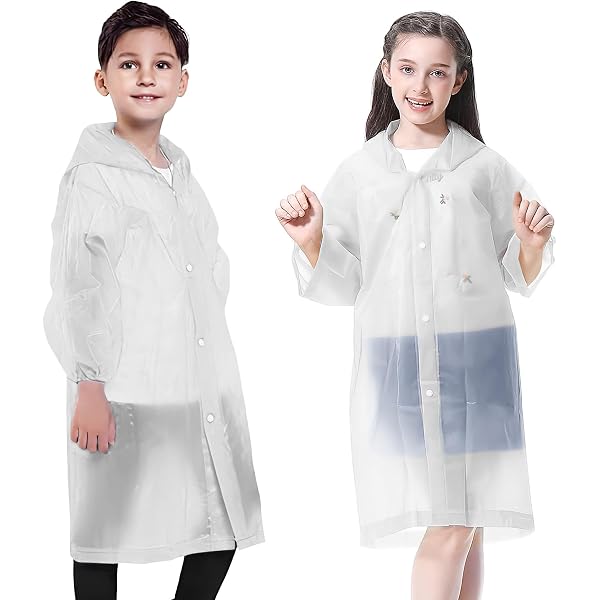 Poncho Antipioggia Taasmoog - 2 Pezzi Impermeabili Pieghevoli | Uomo Donna Bambini
