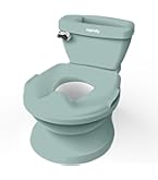 Nuby NV07007 My Real Potty - Vasino per bambini con rumore di risciacquo, 18 mesi, colore: Rosa