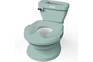 Ingenuity My Size Potty Pro, spädbarn potträning toalett, verklighetstroget spolande ljud, för åldrarna 18 månader, upp till 22,7 kg