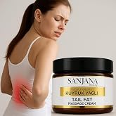 Sanjana Kuyruk Yağlı Rahatlatan Masaj Kremi &ndash; Doğal I&ccedil;erikli, Kas ve Eklemi Rahatlatan, 100 ml