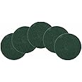 Floor Cleaning Pads Dics - 16" Green - Pack of 5 - Scrubbing Buffing Polishing Maintenance Pads Perfect for Scrubber Dryer & Polishing Machines…