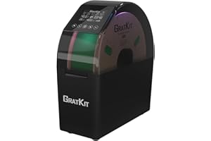 GratKit Firefly Filament Dryer Box, controllata dall'app Tuya, la temperatura può raggiungere velocemente i 70 ℃ grazie alla ventola interna, per asciugare efficacemente la maggior parte dei filamenti