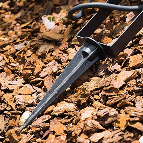 Gartenstrahler in Schwarz – Gartenbeleuchtung – Terrassenbeleuchtung – Gartenspot – Teichbeleuchtung – Wegelicht für gemütliche Abende im Freien - 9