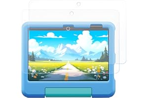 OddMart 2PCS Screen Protector for Fire HD 8 Kids Pro 2024, 8 Inch Tablet Tempered Glass Film 9H Hardness Ultra Clear Anti-Scratches Bubble free Anti-Fingerprint