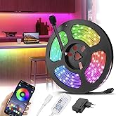 Gesto 300 LED Strip Lights with Adaptor|Music Sync RGB Strip Lights with Alexa |App Operated - 5 Meters Waterproof Smart Ligh