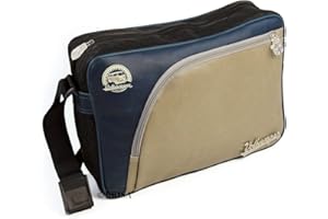 BRISA VW Collection Sac bandoulière Messenger avec profil de pneu au design du Combi T1