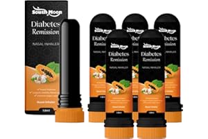 SOVTAY GlucoX Diabetes Relief Nasal Inhaler, Natural Herbal Glucox Diabetes Relief Nasal Inhaler Stick, Instant Tinnitus Relief Nasal Inhaler, Help Stop Ear Ringing (5pcs)