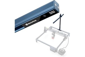 SCULPFUN CAM500 Lightburn Camera for Laser Engraving Machine, 500 W Pixel Lightburn Camera, Precise Positioning, Image Tracking, Batch Engraving, HD Video Recording, Optimal Working Area 400 x 400 mm