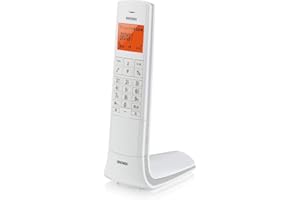 BRONDI Lemure Telefono Cordless, Bianco