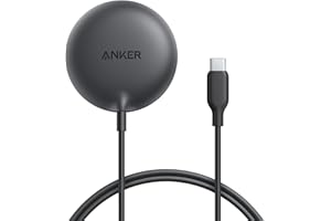 Anker Zolo Magnetisches kabelloses Ladepad, Qi2-zertifiziert, 15W, MagSafe-kompatibel, für iPhone 17/16/15/14/13 Serie, AirPods usw. (Nicht für Pixel, ohne Netzteil)