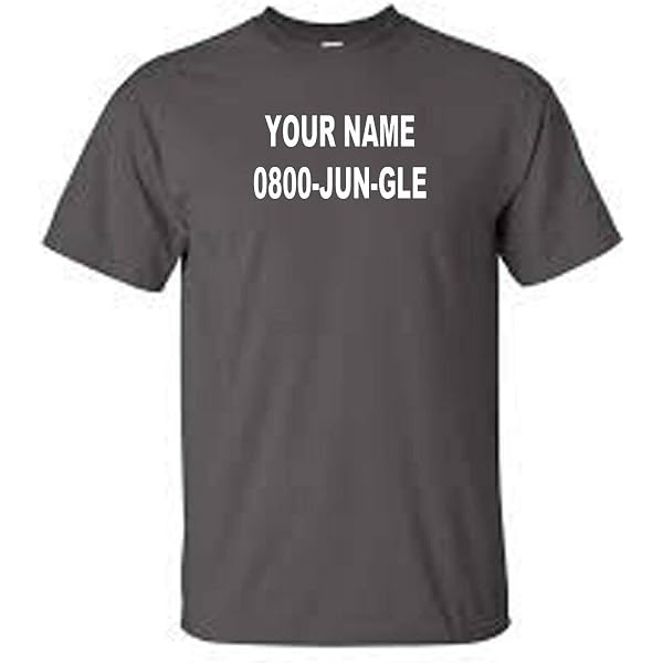 Personalisiertes T-Shirt I M A Celebrity Jungle, Kostüm, Lustig, Drama