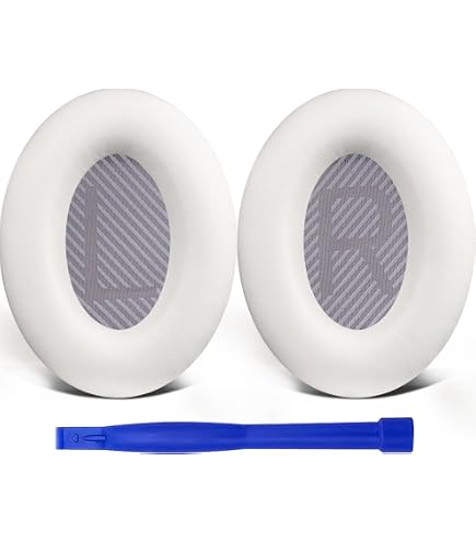 SOULWIT Bandeau Glissière Côté Casque Bose QC35 QC45 QC SE - Pièces Rechange Accessoires Réparation