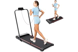 GEARSTONE Tapis Roulant,Tapis Roulant Pieghevole,Tapis Roulant Salvaspazio Elettrico,12 km/h,Con Supporto Piatto,Display LED,Telecomando,Tapis Roulant Compatto per casa e ufficio