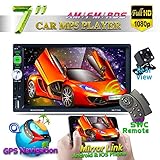 7 autoradio navi gps dvd usb bluetooth eq 💖【2 USB-Schnellladung】 Möchten Sie Ihr Telefon nicht im Schlaf aufladen? Kein Problem. Über 2 USB-Schnellladeanschlüsse können Sie und Ihre Liebsten auf dem Weg zur Arbeit oder zur Schule gleichzeitig aufladen. Niemals von jetzt an ausgeschaltet werden. 【Freisprechen】 Die integrierte Bluetooth-Funktion und die Lenkradfernbedienung erweitern Ihr Auto und ermöglichen es Ihnen, Anrufe nach Belieben entgegenzunehmen oder zu beenden, was ein viel sichereres Fahren garantiert.