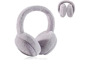 Ruikdly Cache Oreilles Pliable Hiver Chaud Couvre-oreilles Cache Oreille Fille Mignon Cache Oreilles Unisexe Anti Froid Earmuffs En Peluche pour Les Activités de Plein Air