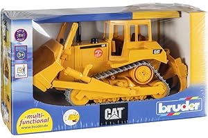 bruder 02422 - Bulldozer Cat, chantier, véhicule de construction