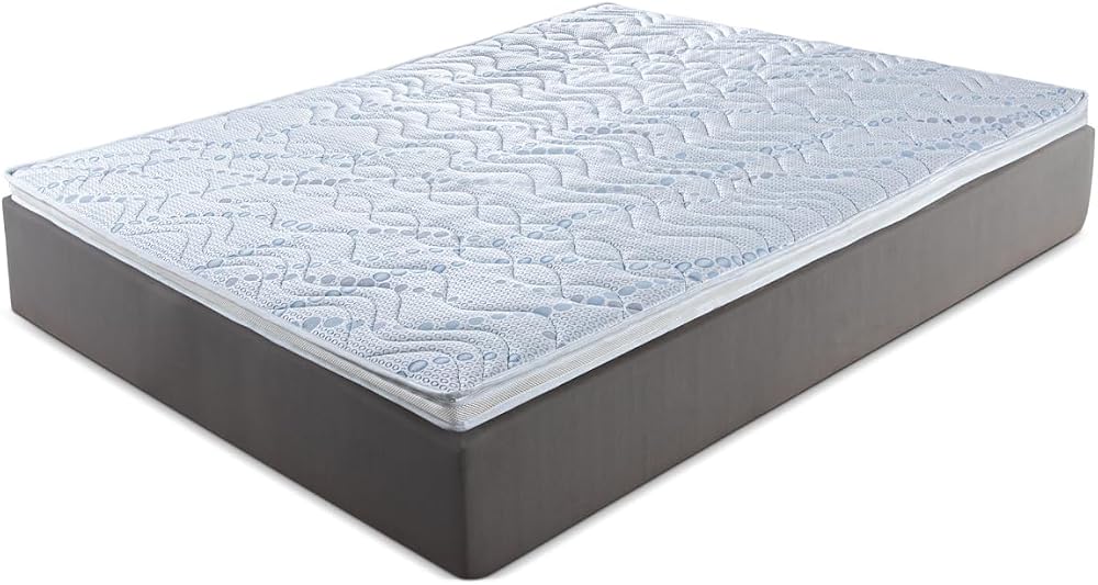 Mavi Ay Yatak - Topper 2.5 - Serinletici Soğuk ve Organik Pamuk Kılıflı - Visco Yatak Pedi (140x200)