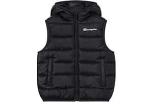 Champion Legacy Outdoor (220341) - Wr Light Nylon Cirè 35gr Small Script Logo High-neck Chaleco embotado Hombre