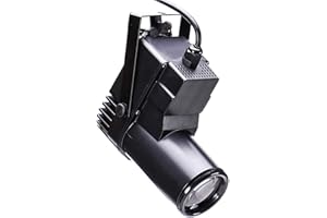 U`KING UKing 30W LED Pinspot Light Spotlight for Disco Ball Light 4 in 1 RGBW LED Spot with Adjustable Zoomable and Sound Active Control for Home Party Show Club DJ