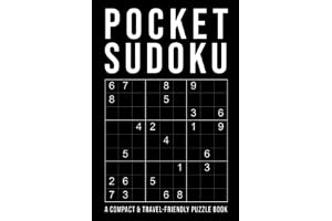 Pocket Sudoku - a compact & travel-friendly puzzle book: only 4 x 6 inches in size
