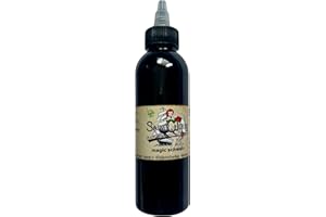 ‎DERMAEX Sailor Jerry Tattoofarbe, Magic Black (Magic Schwarz), 150 ml. Made in GERMANY. Mit Zertifikat. Tätowierfarbe, Tattoo Ink, Vertrieb durch HAN-SEN GmbH
