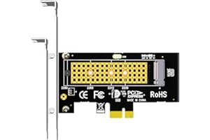 GLOTRENDS PA09-X1 M.2 NVMe zu PCIe X1 Adapter für 2230/2242/2260/2280 M.2 NVMe SSD, PCIe X1 Installation