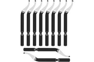 KingBra 1Box Repair Part Deburred Tool HSS Deburring Blades Cutters BK3010 Suit for S10, 3.2mm (1Box includes 10pcs)