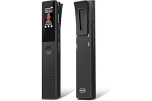 LIFBETTER 128GB Digital Voice Recorder, 3072KBPS Voice Activated Recorder One-Touch Recording with Playback, Noise Cancellation with Password, Bluetooth, Dictaphone Recorder for Lectures, Meetings, Interviews