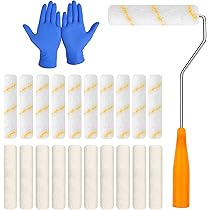 Perfection mini roller voor muurverf en lak 11cm 2st