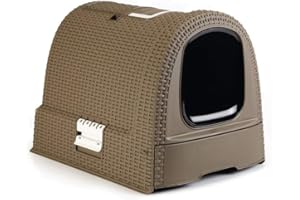 Curver 2068960 Kuweta, 51 x 38,5 x 39,5 cm, Brązowy