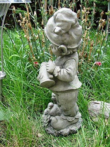 Gnom Fritzchen Figur Zwerg Gartenzwerg Frostfest - 2