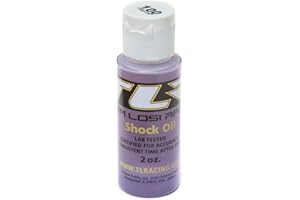 TEAM LOSI RACING Silicone Shock Oil, 100WT, 1325CST, 2oz