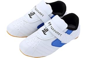 Zeihyeurus Children'S Martial Arts Shoes,Kids Taekwondo Shoes,Teenager Martial Arts Training Shoes,Non Slip Elastic,Hickener And Non Slip,Softness,For Taekwondo,Boxing,Karate,Kung Fu And Taichi